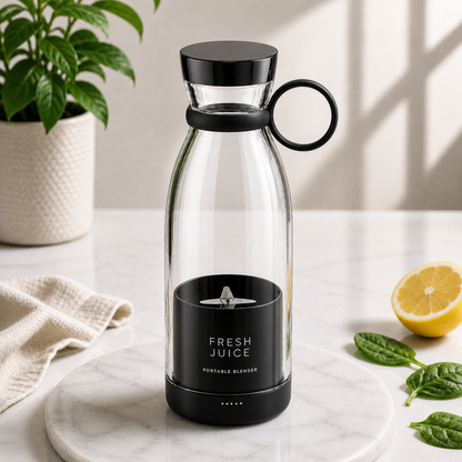 Prunza FreshBlend Pro | Portable USB Blender — Black