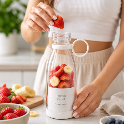 Prunza FreshBlend Pro | Portable USB Blender — Black